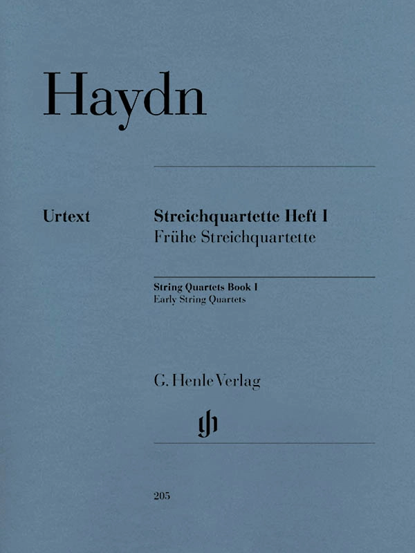 String Quartets, Volume I (Early String Quartets) - Haydn/Greiner/Feder - String Quartets - Parts Set