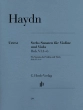 G. Henle Verlag - Six Sonatas Hob. VI:1-6 - Haydn \/Friesenhagen \/Mazurowicz \/Guntner   - Violin\/Viola - Book