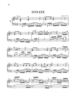 Piano Sonatas, Volume I op. 5 - J.C. Bach /Heinemann /Theopold - Piano - Book