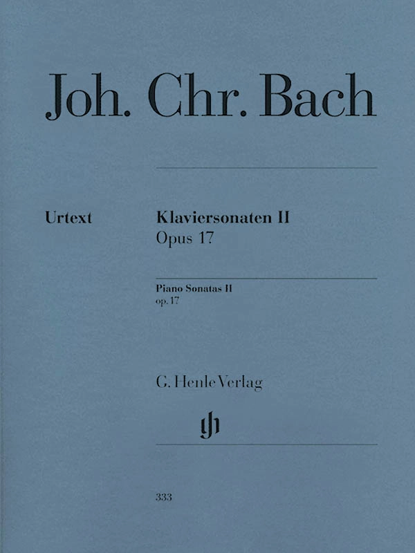 Piano Sonatas, Volume II op. 17 - J.C. Bach /Heinemann /Theopold - Piano - Book