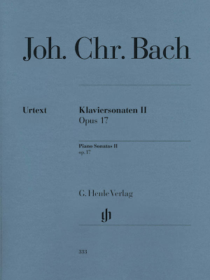 G. Henle Verlag - Piano Sonatas, Volume II op. 17 - J.C. Bach /Heinemann /Theopold - Piano - Book