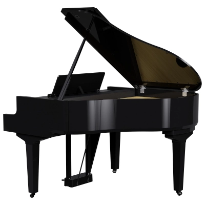 GP-9 Digital Grand Piano - Polished Ebony