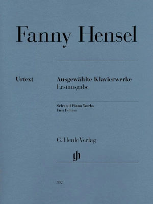 G. Henle Verlag - Selected Piano Works - Hensel/Kistner-Hensel - Piano - Book