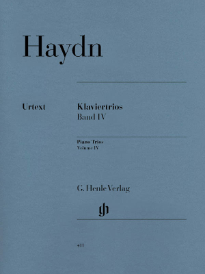 G. Henle Verlag - Piano Trios, Volume IV - Haydn/Becker-Glauch - Violin/Cello/Piano - Score/Parts
