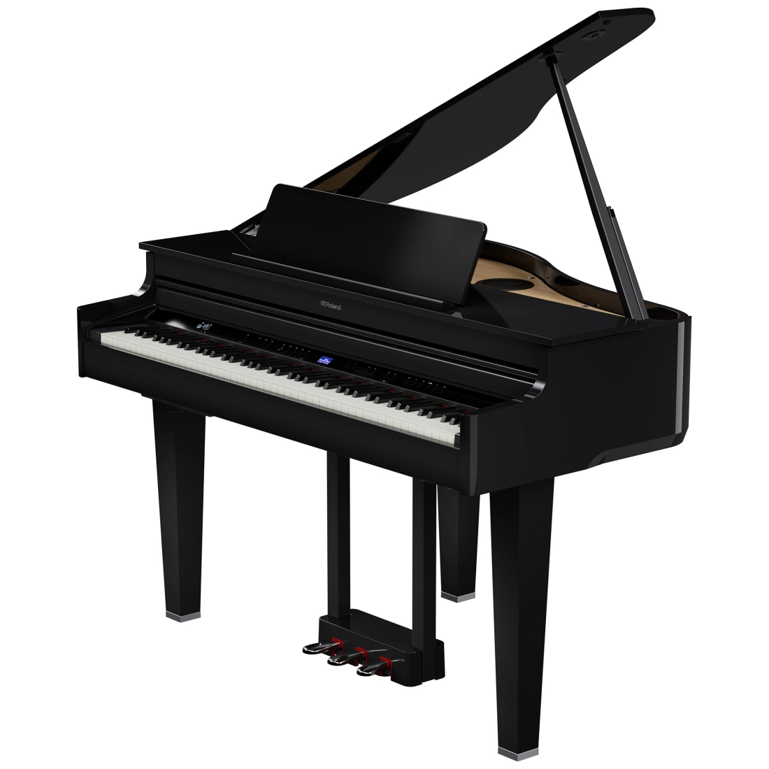 GP-6 Digital Baby Grand Piano - Polished Ebony