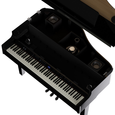 GP-6 Digital Baby Grand Piano - Polished Ebony