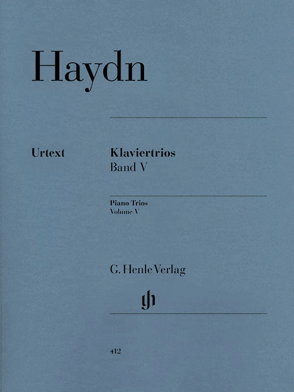 Piano Trios, Volume V - Haydn/Becker-Glauch - Violin/Cello/Piano - Score/Parts