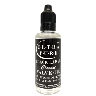 Ultra Pure Oils - Ultra-Pure Black Label Classic Valve Oil - 50mL