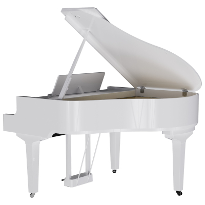 GP-9 Digital Grand Piano - Polished White