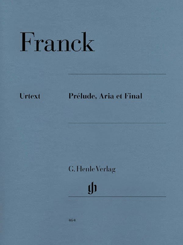 Prelude, Aria et Final - Franck/Heinemann - Piano - Sheet Music