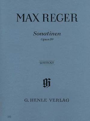 G. Henle Verlag - Sonatinas Op. 89 - Reger/Voss - Piano - Book
