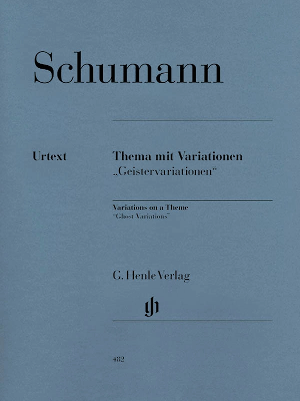 Variations on a Theme (Ghost Variations) - Schumann/Seiffert - Piano - Sheet Music