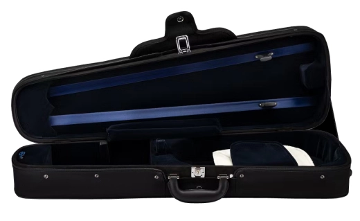 Shaped Viola Case 16\'\' - Black/Blue