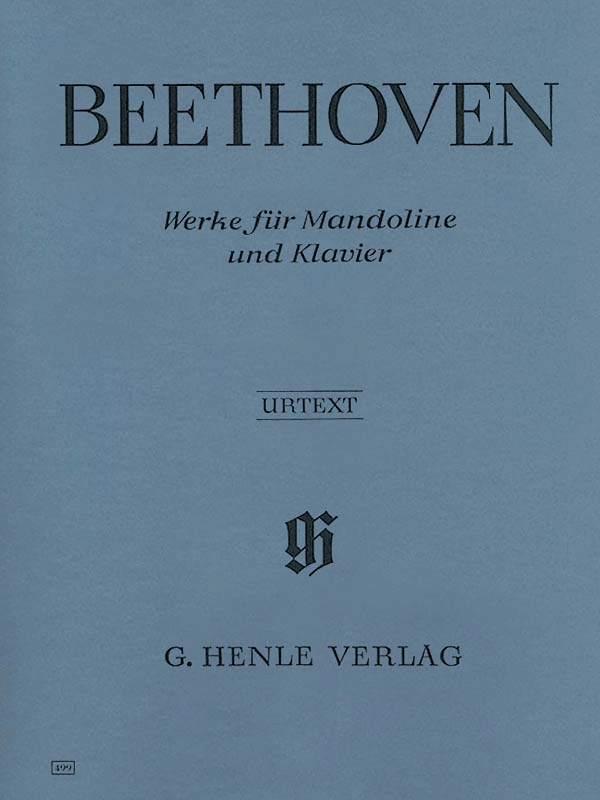 Works for Mandolin and Piano - Beethoven/Raab - Mandolin/Piano - Book