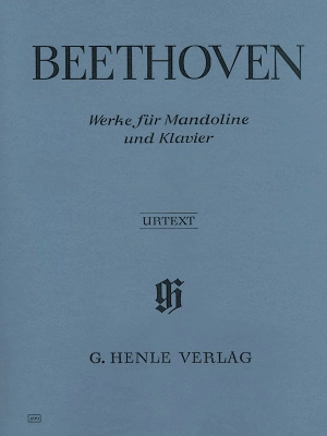 G. Henle Verlag - Works for Mandolin and Piano - Beethoven/Raab - Mandolin/Piano - Book