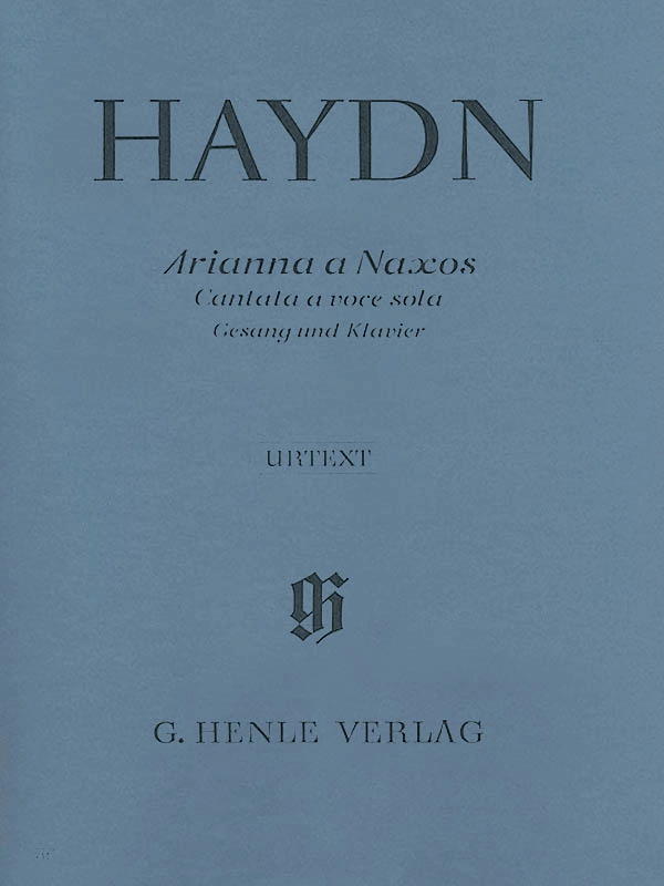 Arianna a Naxos, Cantata for Voice and Piano Hob.XXVIb:2 - Haydn/Helms - High Voice/Piano - Book