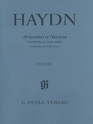 G. Henle Verlag - Arianna a Naxos, Cantata for Voice and Piano Hob.XXVIb:2 - Haydn/Helms - High Voice/Piano - Book