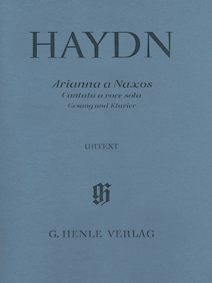 Arianna a Naxos, Cantata for Voice and Piano Hob.XXVIb:2 - Haydn/Helms - High Voice/Piano - Book