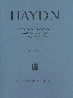 G. Henle Verlag - Arianna a Naxos, Cantata for Voice and Piano Hob.XXVIb:2 - Haydn/Helms - High Voice/Piano - Book