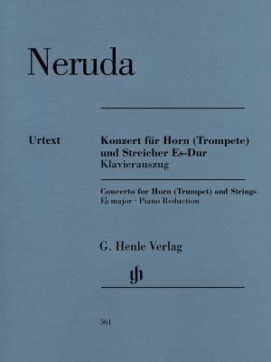 G. Henle Verlag - Concerto for Horn (Trumpet) and Strings E flat major - Neruda/Rahmer - Horn (Trumpet)/Piano Reduction - Sheet Music