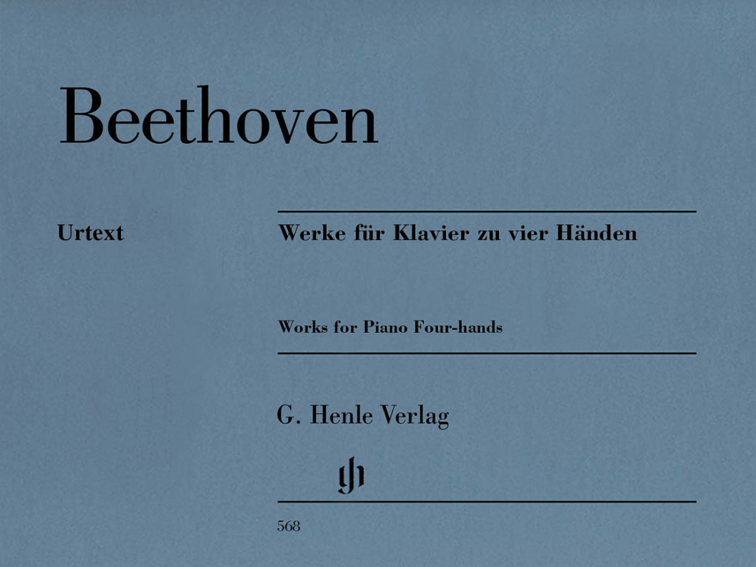 Works for Piano Four-Hands - Beethoven /Buchstein /Schmidt - Piano Duet (1 Piano, 4 Hands) - Book