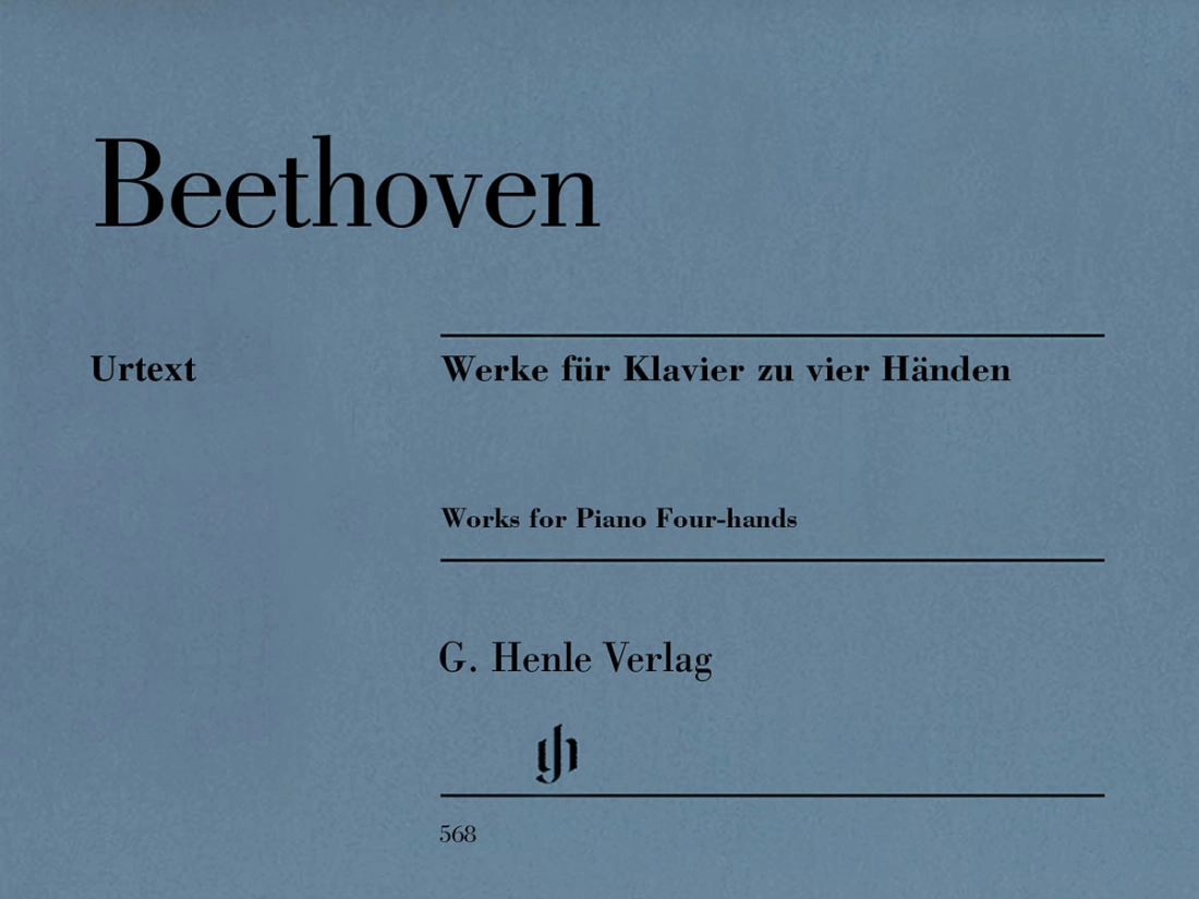 Works for Piano Four-Hands - Beethoven /Buchstein /Schmidt - Piano Duet (1 Piano, 4 Hands) - Book