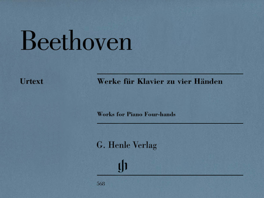 G. Henle Verlag - Works for Piano Four-Hands - Beethoven /Buchstein /Schmidt - Piano Duet (1 Piano, 4 Hands) - Book