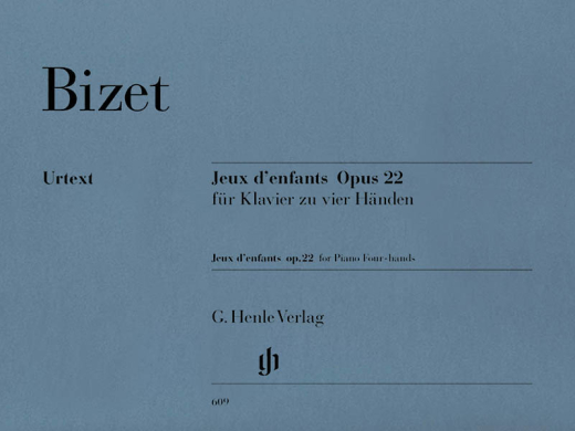 G. Henle Verlag - Jeux dEnfants Op. 22 - Bizet/Voss - Piano Duet (1 Piano, 4 Hands) - Book