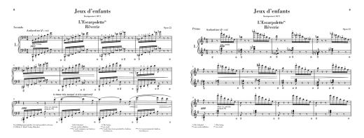 Jeux d\'Enfants Op. 22 - Bizet/Voss - Piano Duet (1 Piano, 4 Hands) - Book