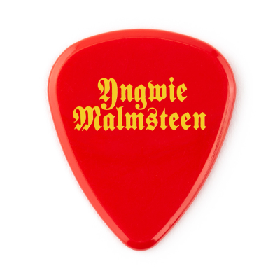 Yngwie Malmsteen Picks (24 Pack) - Red, 2.0mm