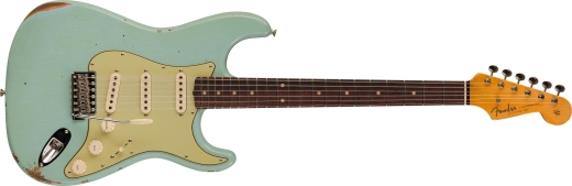 Fender Custom Shop - Late 1962 Stratocaster Relic with Closet Classic Hardware, Rosewood Fingerboard - Faded Aged Daphne Blue