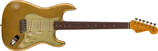 Late 1962 Stratocaster Relic with Closet Classic Hardware, Rosewood Fingerboard - Aged Aztec Gold