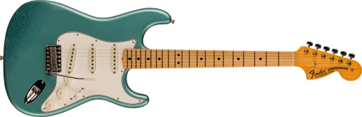 1968 Stratocaster DLX Closet Classic, Maple Neck - Aged Teal Green Metallic