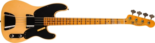 1953 Precision Bass Journeyman Relic, 1-Piece Quartersawn Maple Neck - Aged Nocaster Blonde