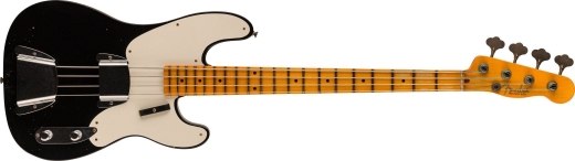Fender Custom Shop - 1953 Precision Bass Journeyman Relic, 1-Piece Quartersawn Maple Neck - Aged Black