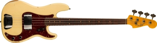 Fender Custom Shop - 1964 Precision Bass Relic, Rosewood Fingerboard - Aged Vintage White