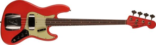 1963 Jazz Bass Journeyman Relic, Rosewood Fingerboard - Aged Fiesta Red
