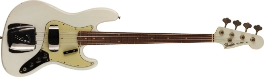 Fender Custom Shop - 1963 Jazz Bass Journeyman Relic, Rosewood Fingerboard - Faded Aged Sonic Blue