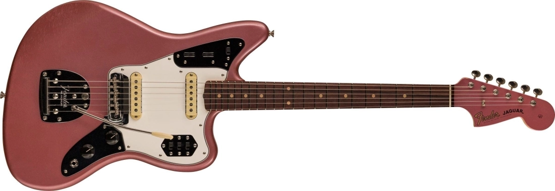 1963 Jaguar DLX Closet Classic, Rosewood Fingerboard - Aged Burgundy Mist Metallic