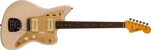 Fender Custom Shop - Jazzmaster1959 250K Journeyman Relic (fini vieilli White Blonde, touche en palissandre)