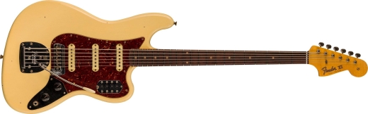 Fender Custom Shop - Bass VI Journeyman Relic, Rosewood Fingerboard - Aged Vintage White