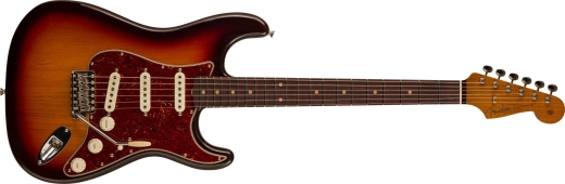 Fender Custom Shop - Stratocaster DLX Closet Classic en pin torrfi  touche en palissandre, srie limite (fini Chocolate Sunburst 3tons)