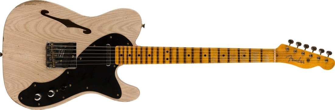 Limited Edition Nocaster Thinline Relic, 1-Piece Quartersawn Maple Neck - Aged White Blonde