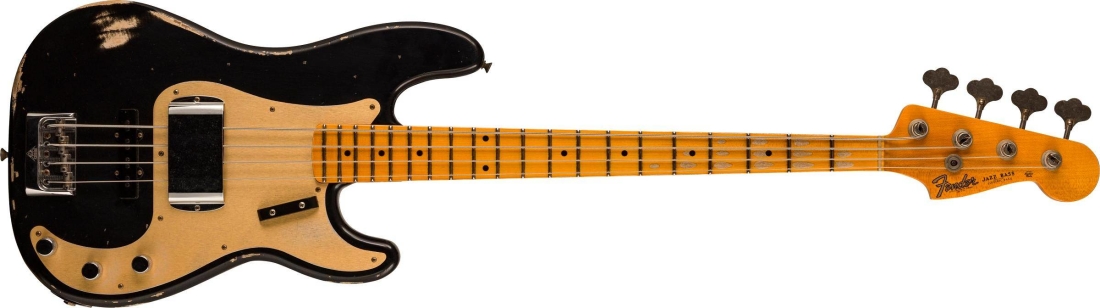 Limited Edition 1959 Precision Bass Special Relic, Quartersawn Maple Neck - Aged Black