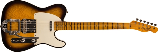 Fender Custom Shop - Telecaster Custom Twisted Journeyman Relic en srie limite  manche en rable monobloc sci sur quartier (fini Sunburst 2tons)