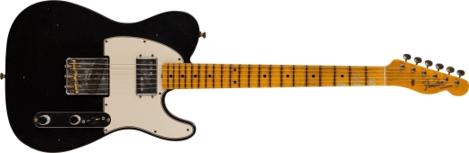 Fender Custom Shop - Postmodern Tele Journeyman Relic, Quartersawn Maple Neck - Aged Black