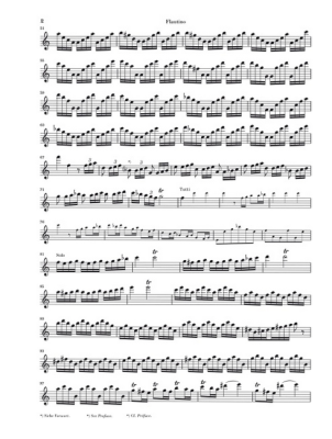 Flautino Concerto (Recorder/Flute) C major RV 443 - Vivaldi/Wiese - Flute/Piano Reduction - Sheet Music