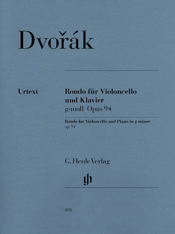 Rondo g minor op. 94 - Dvorak/Pospisil - Cello/Piano - Sheet Music