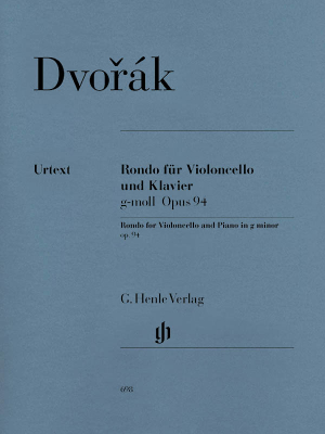 G. Henle Verlag - Rondo g minor op. 94 - Dvorak/Pospisil - Cello/Piano - Sheet Music