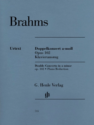 G. Henle Verlag - Double Concerto a minor op. 102 - Brahms/Struck - Violin/Cello/Piano - Score/Parts